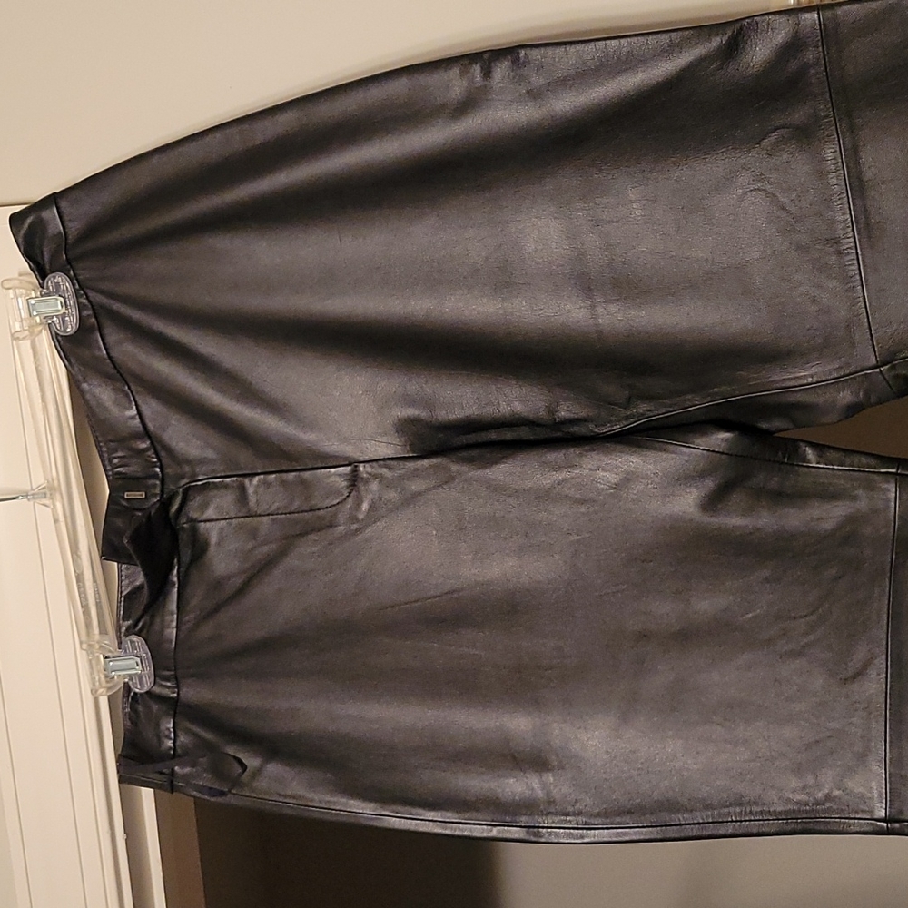 Ladies 100% Leather Pants